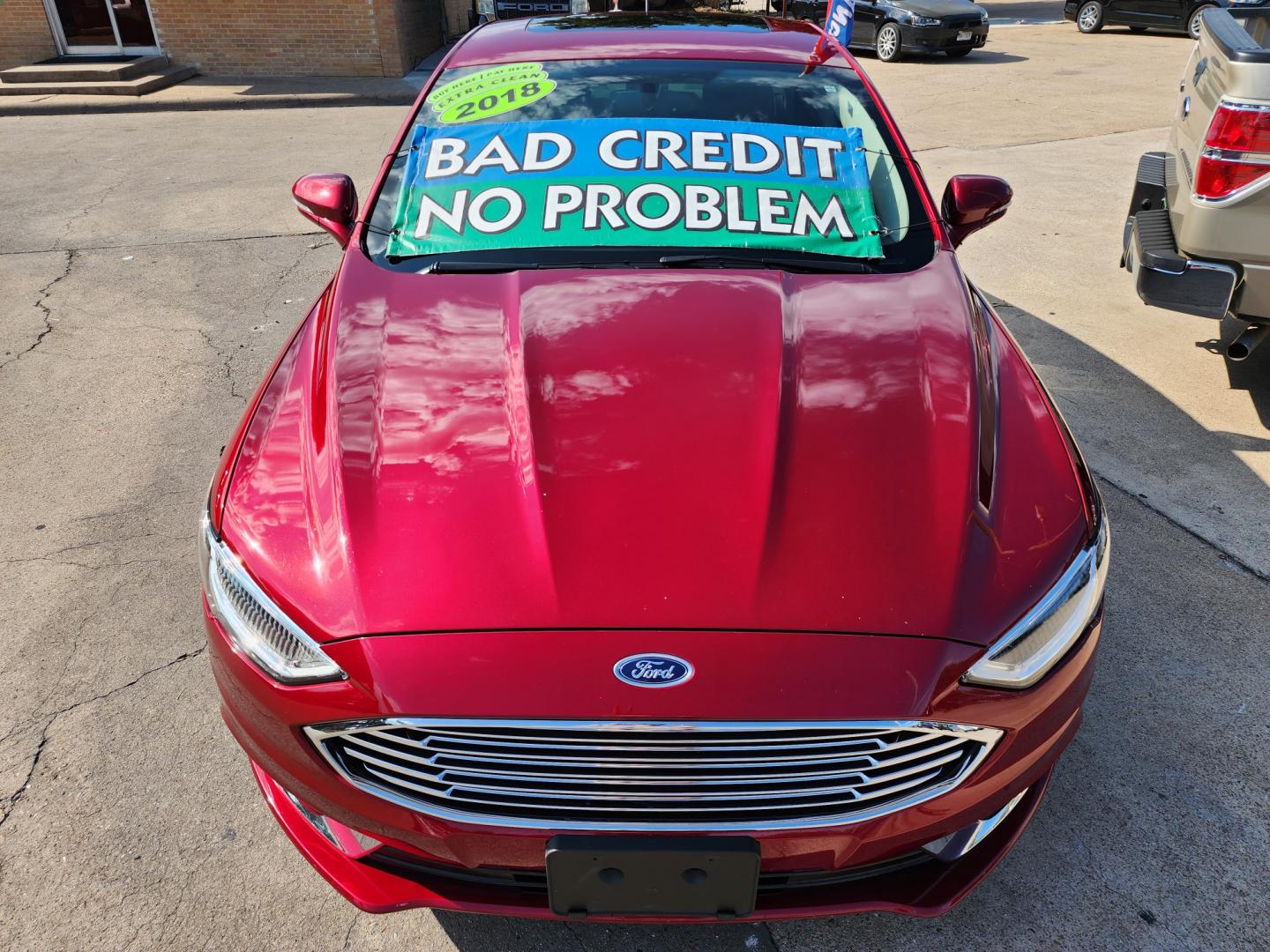 2018 RED Ford Fusion SE (3FA6P0HD2JR) with an 1.5L L4 DOHC 16V engine, 6A transmission, located at 2660 S.Garland Avenue, Garland, TX, 75041, (469) 298-3118, 32.885551, -96.655602 - Welcome to DallasAutos4Less, one of the Premier BUY HERE PAY HERE Dealers in the North Dallas Area. We specialize in financing to people with NO CREDIT or BAD CREDIT. We need proof of income, proof of residence, and a ID. Come buy your new car from us today!! This is a SUPER CLEAN 2018 FORD FUSIO - Photo#8